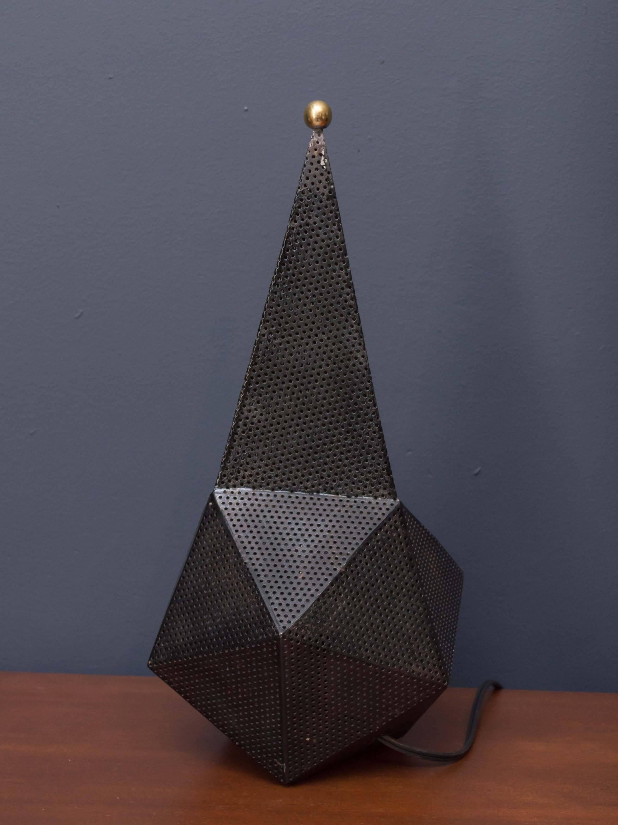 Mid-Century Modern Baghdad Lamp after Mathieu Matégot
