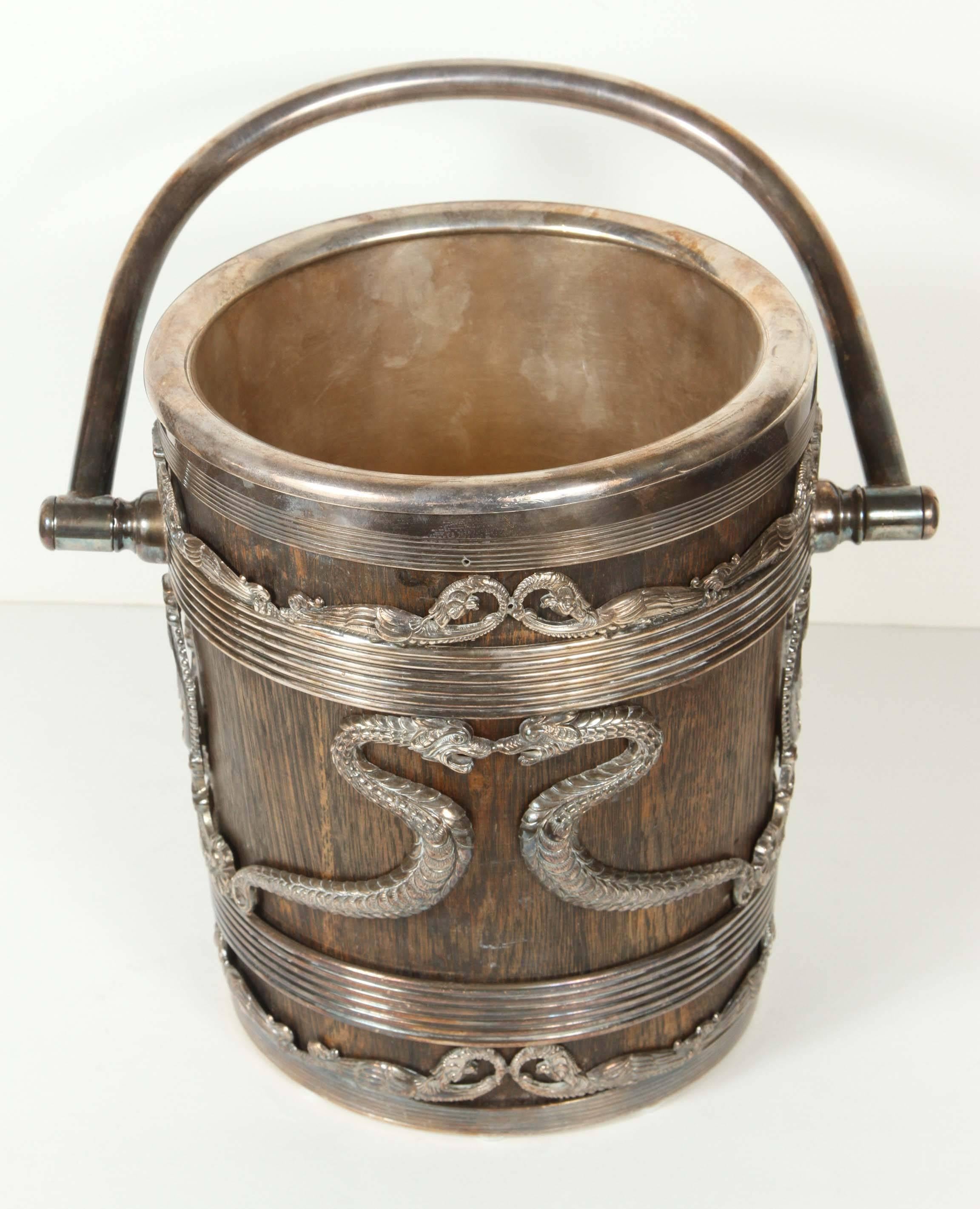 American St Louis Silver Company Ice Bucket
