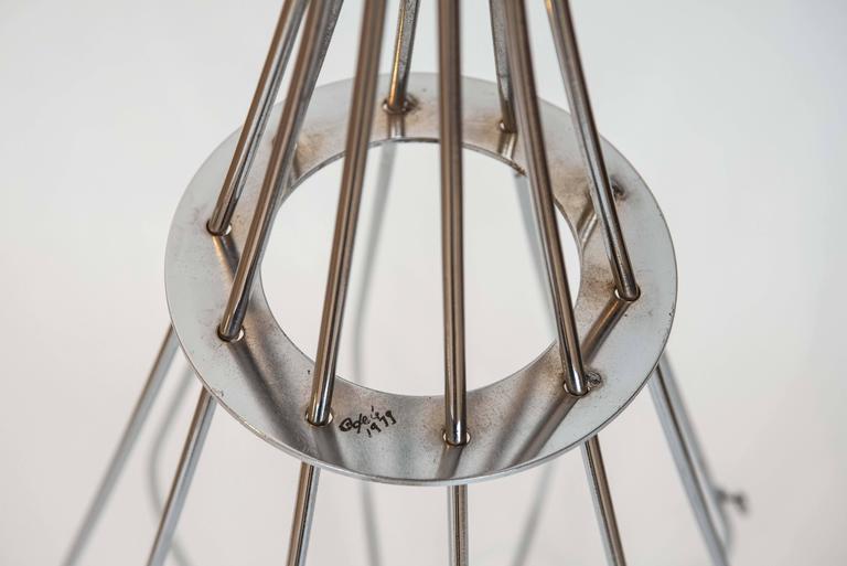 Large-Scale, Whisk-Form Wall Sculpture by Curtis C. Jere at 1stDibs