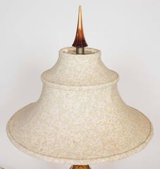 Austrian Secession Glass Table Lamp