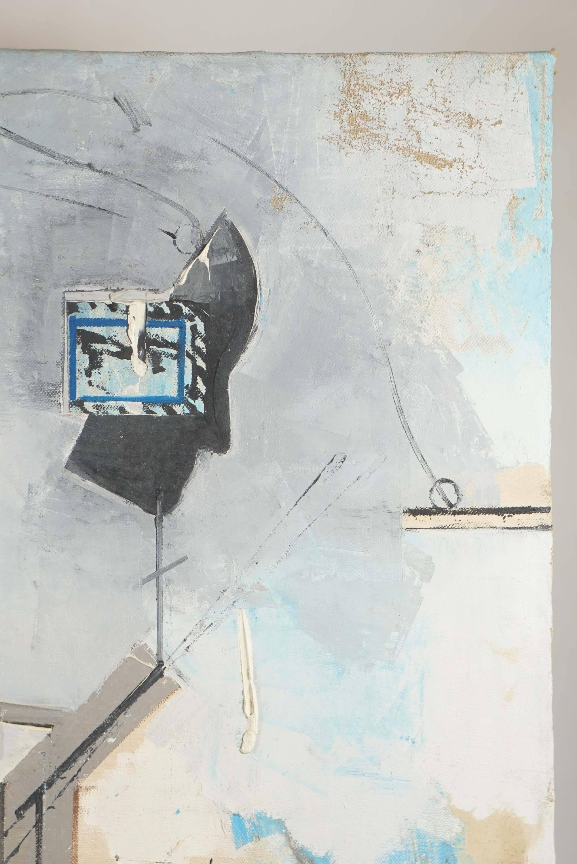 Miguel Condé, Oil on Canvas, Spain, 1970 In Excellent Condition In Kinderhook, NY