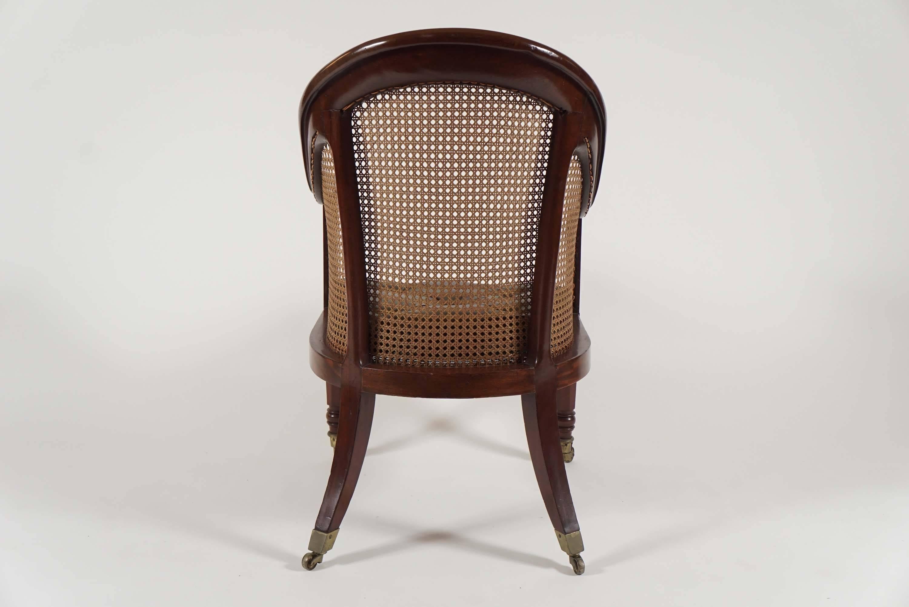 regency cane chair