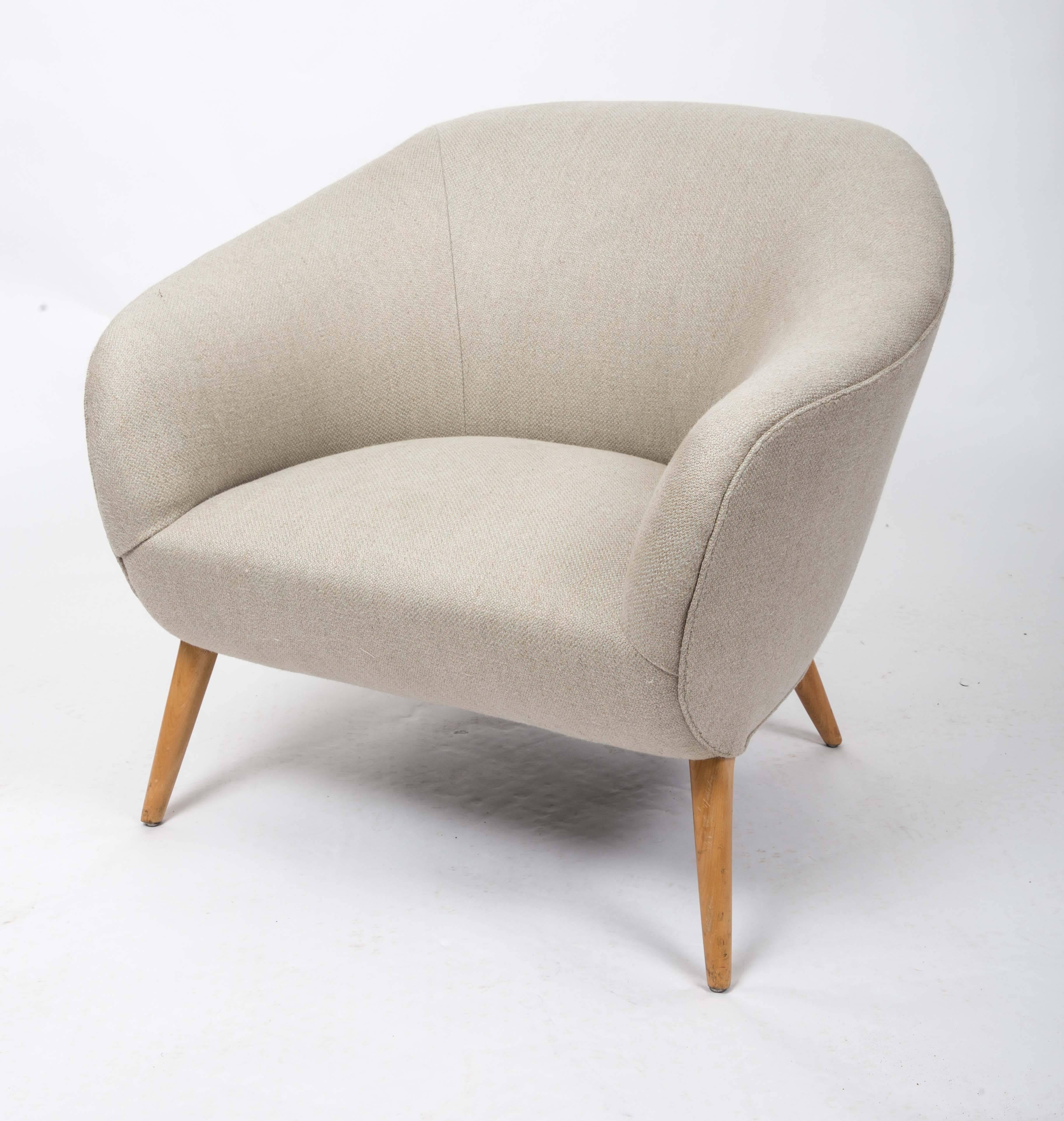 mid century tub chair