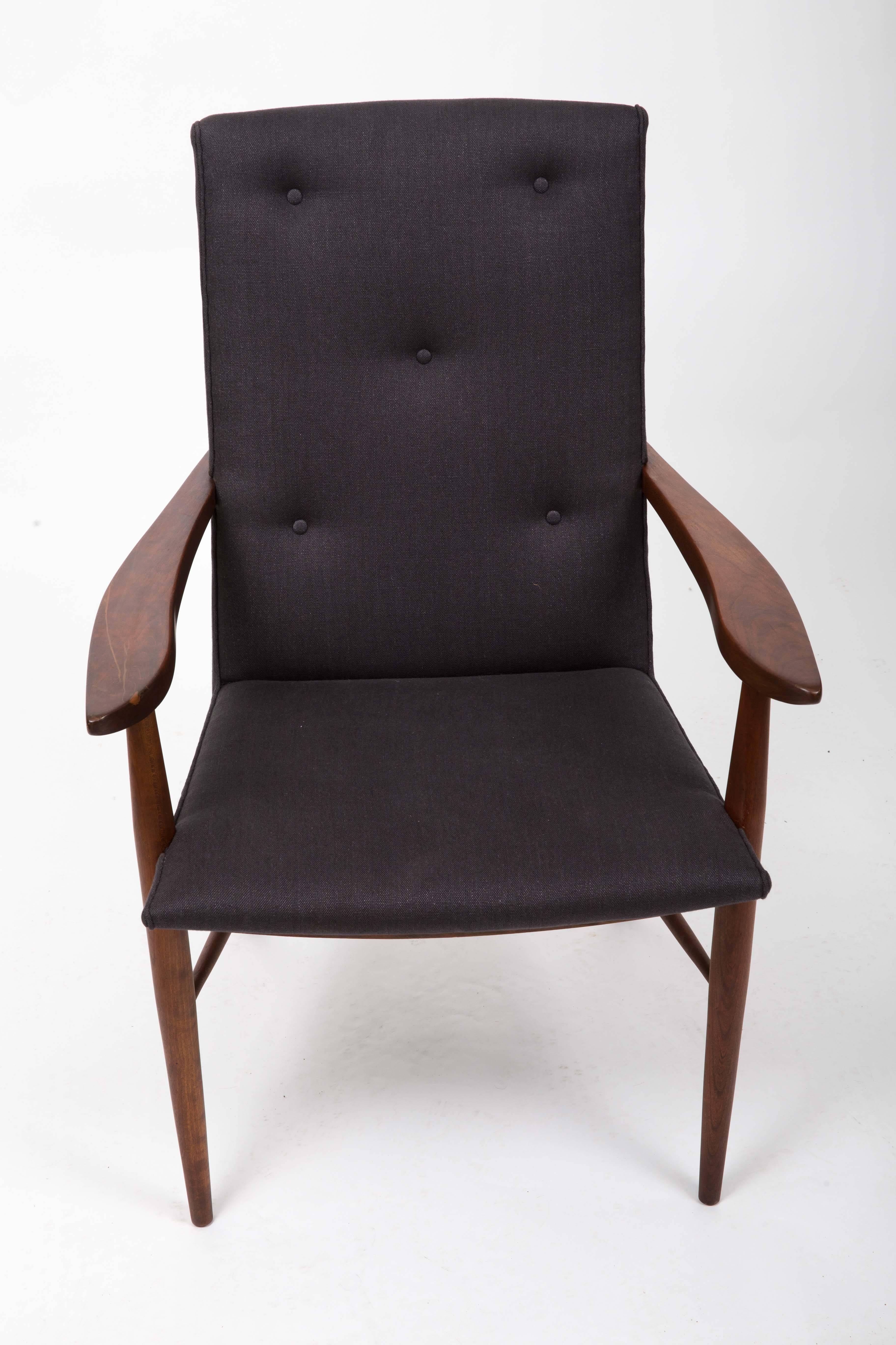 Upholstered Dining Chair by George Nakashima for Widdicomb 4