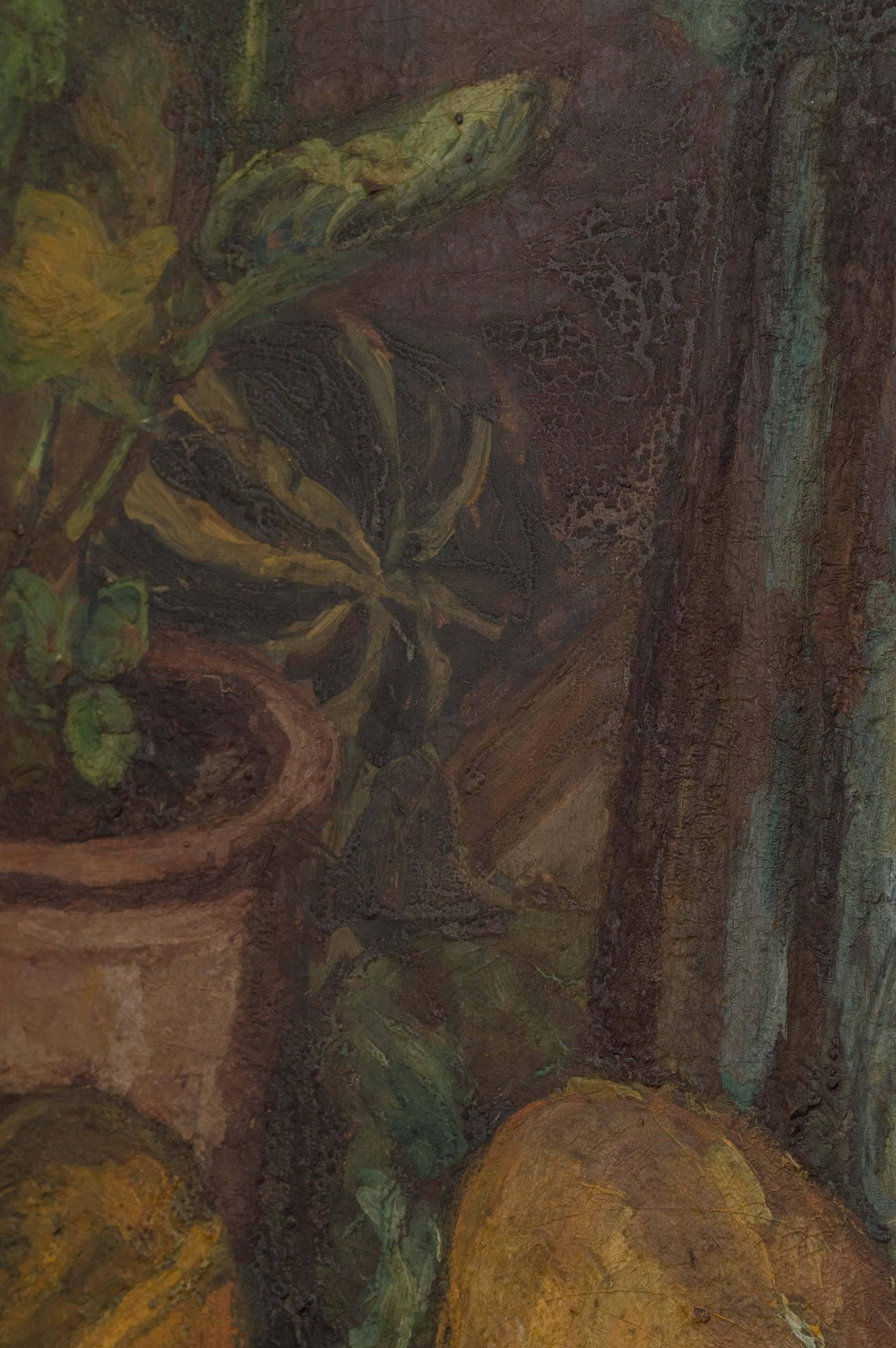 Canvas Magnificent Autumnal Still Life by Dutch Artist Barbara van Houten
