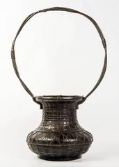 19th Century Japanese Ikebana Bronze ( Flowers Vase)