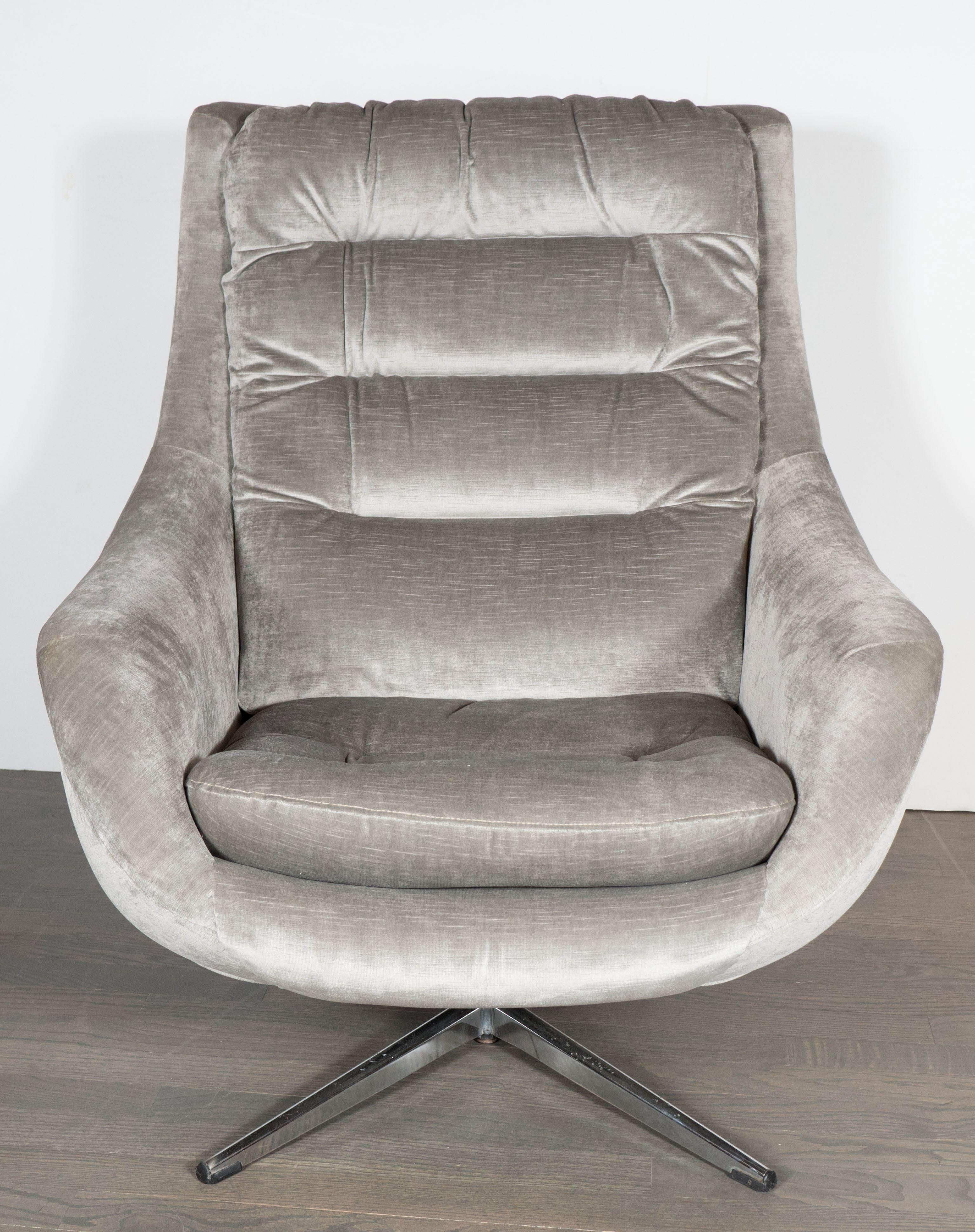 modern high back swivel chair