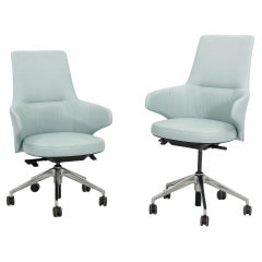 2018 Coalesse Steelcase Massaud Mid-Back Desk Chair with Integrated Arms