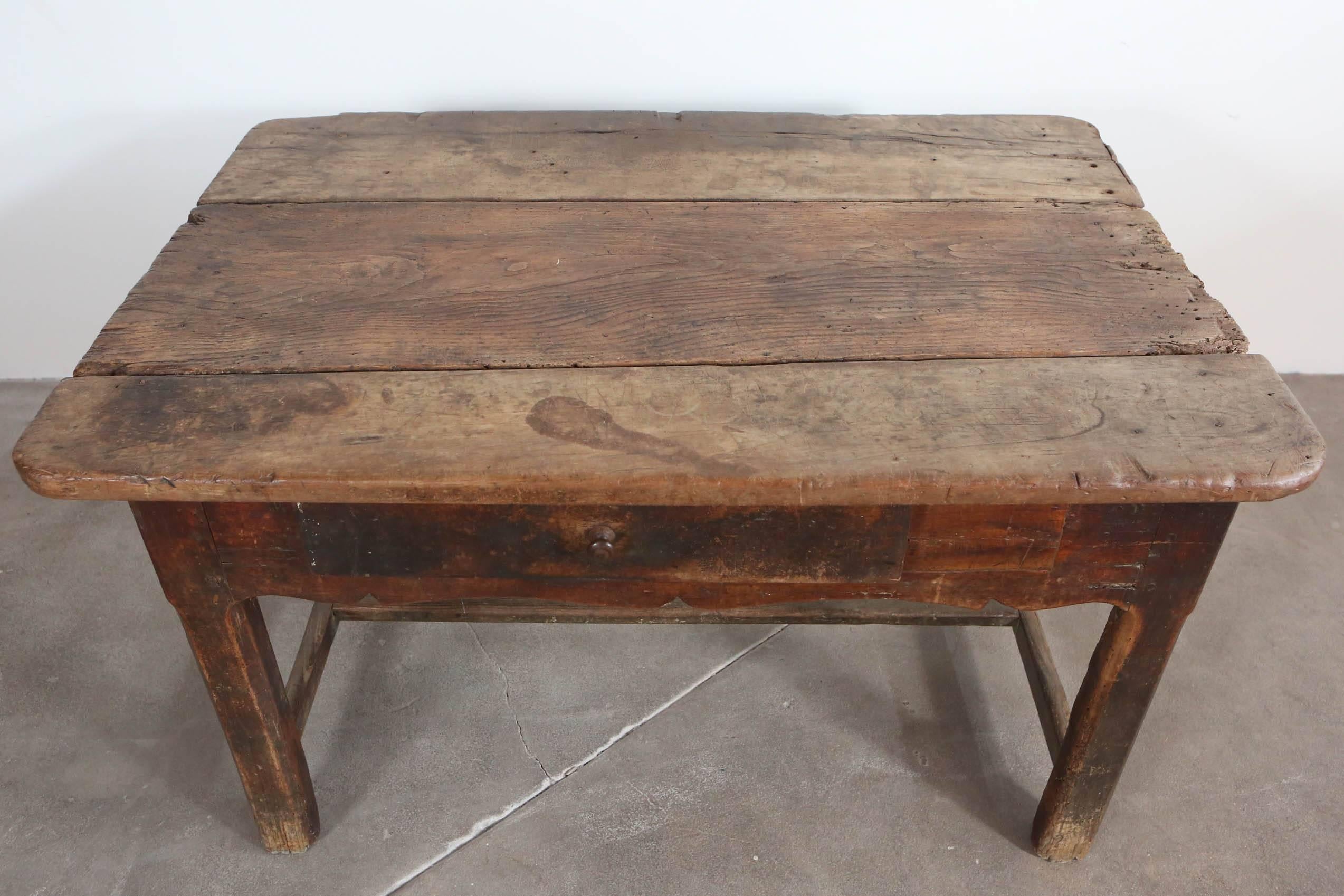 Rustic Primitive French Table 1