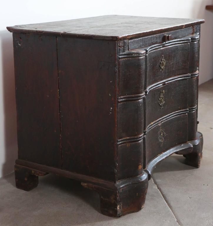 Rustic Three Drawer Small Dresser at 1stdibs