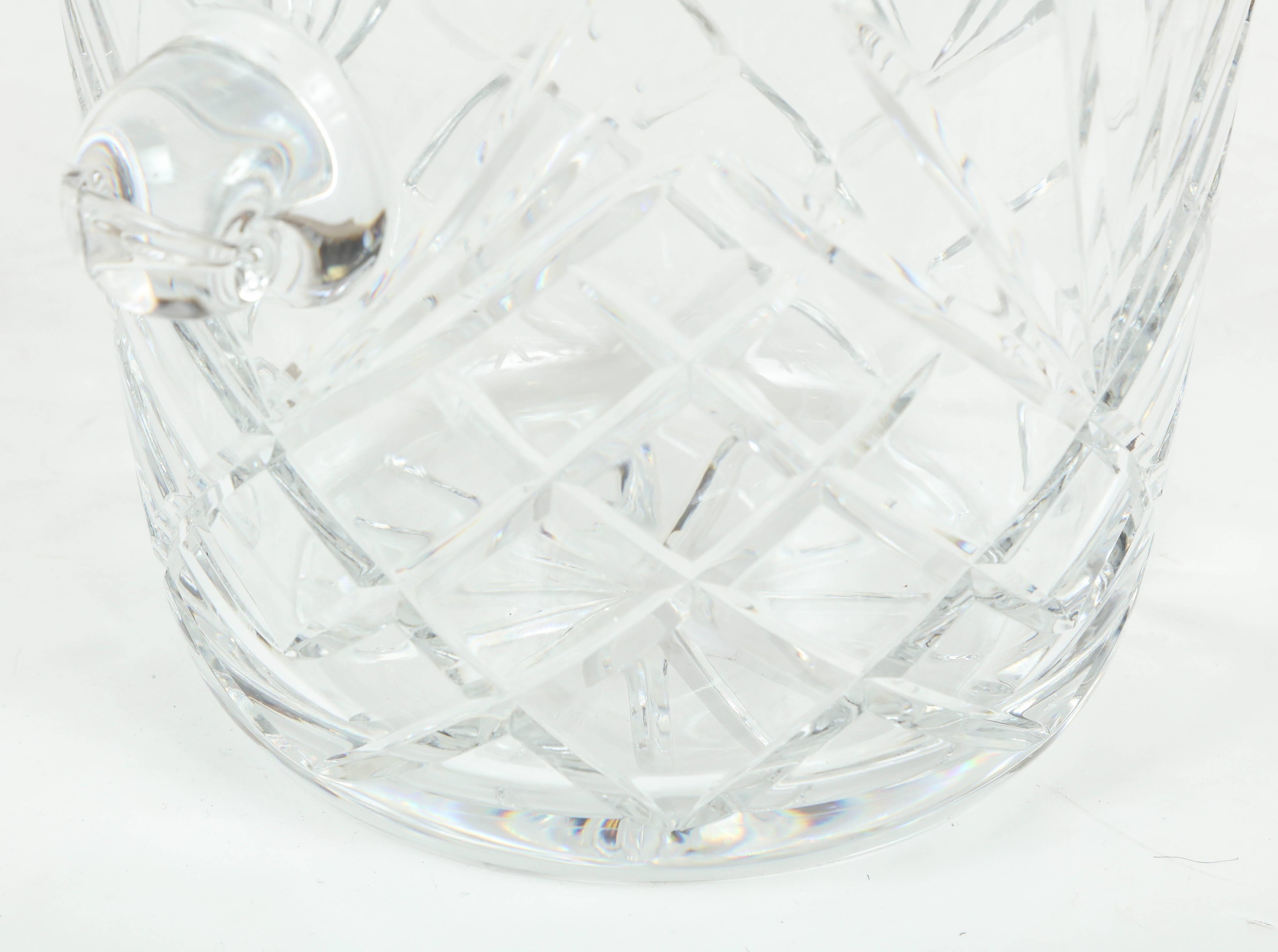 French Crystal Ice Bucket 3
