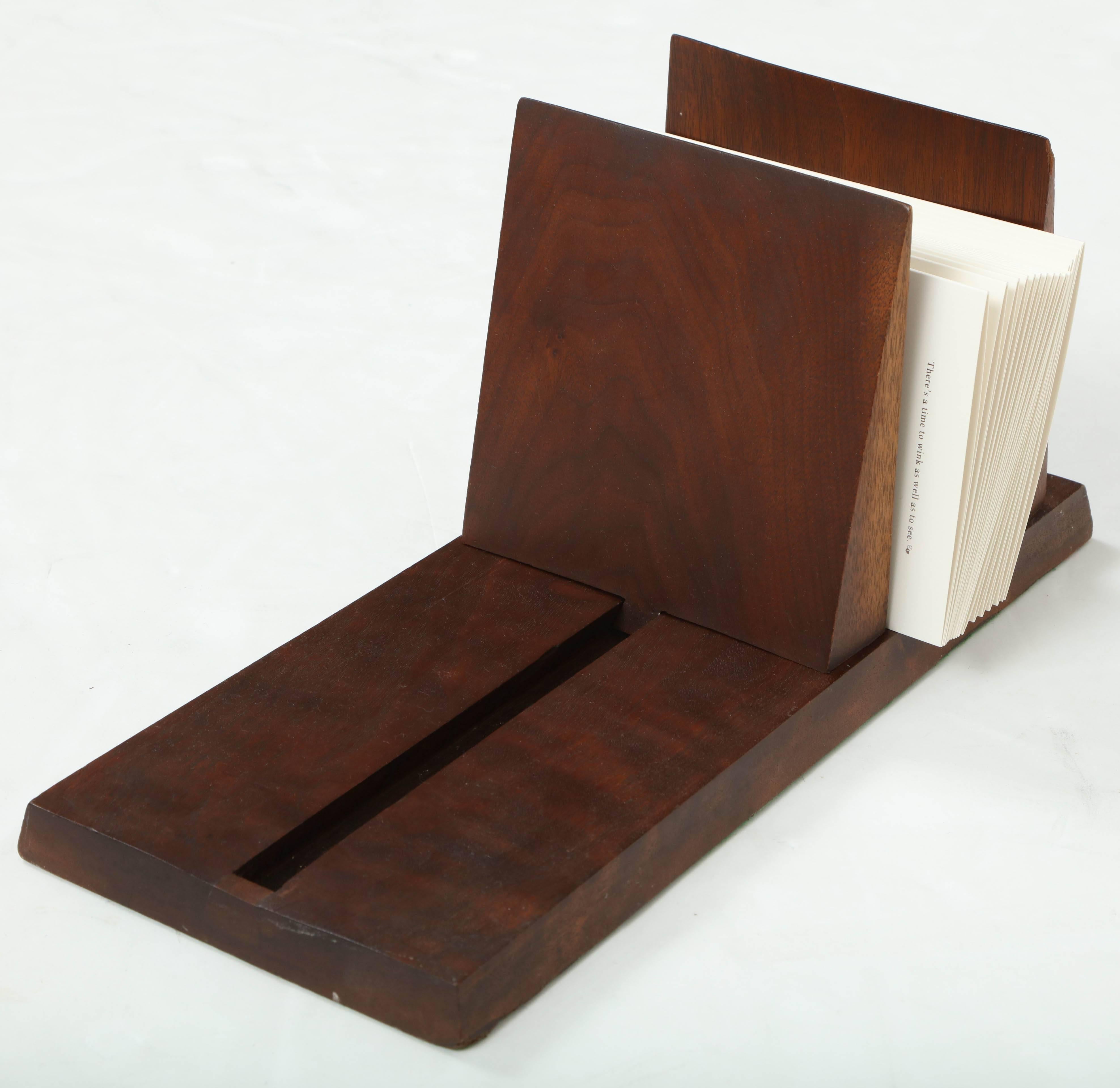 Mid-20th Century Rosewood Bookstand