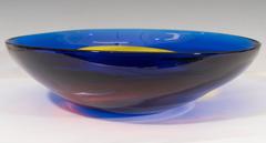 Archimede Seguso 'Carnevale' Murano Glass Bowl for Tiffany