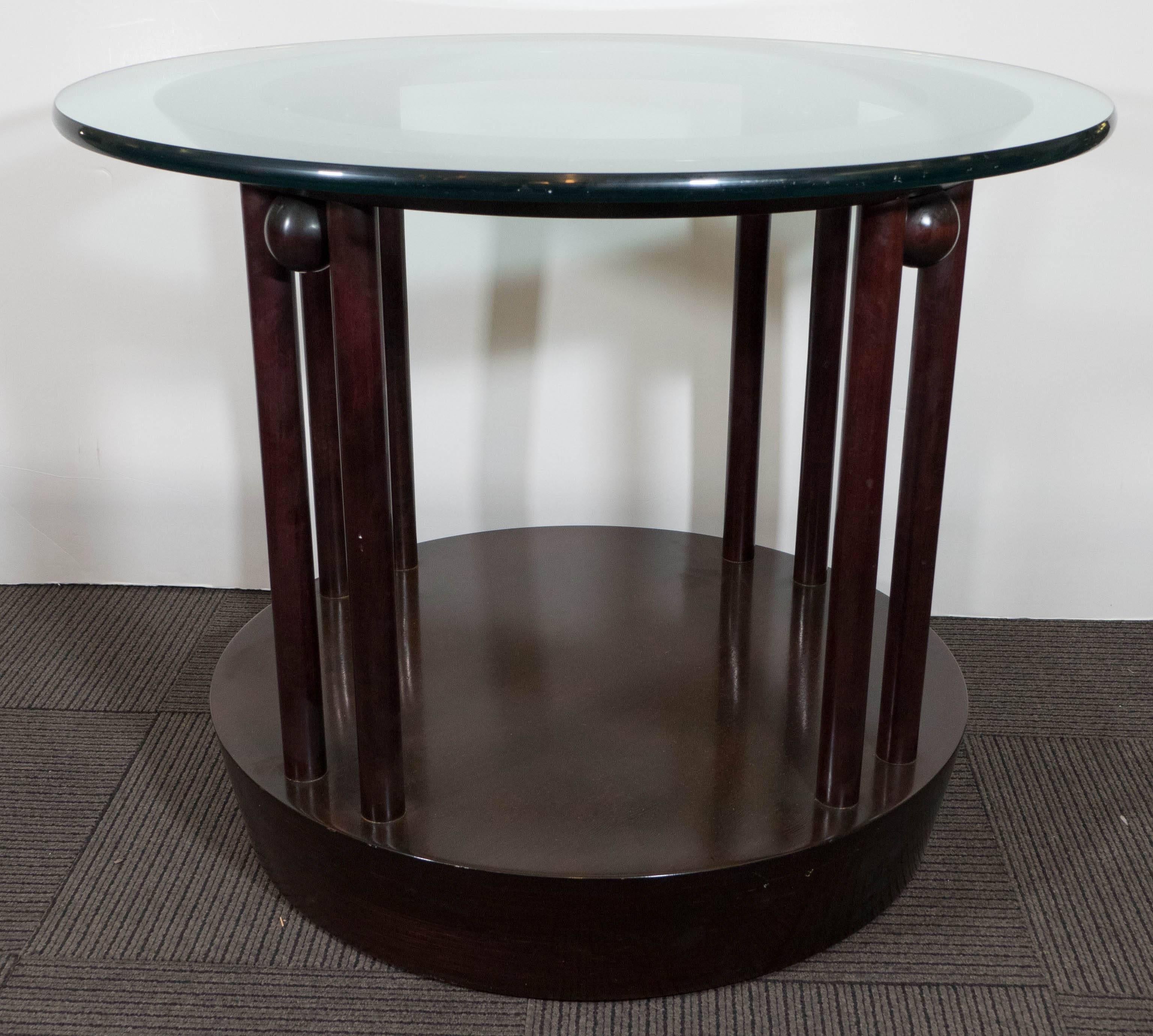 20th Century Occasional Circular Table in the Manner of Josef Hoffmann