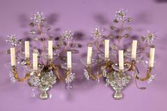 1930s French Gilt Sconces
