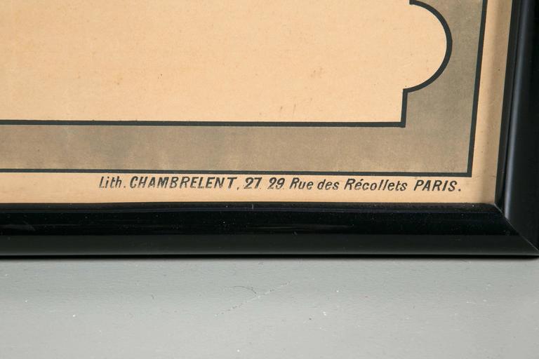 Vintage French Poster For Sale at 1stDibs