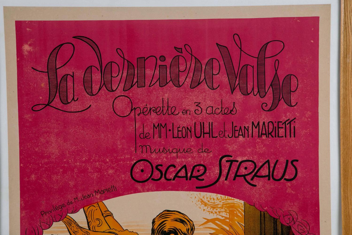 Vintage French Poster For Sale at 1stdibs