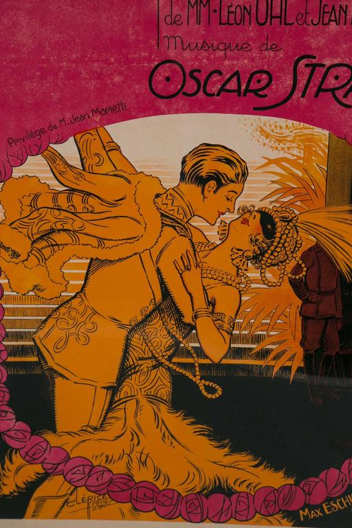 Vintage French Poster For Sale at 1stdibs