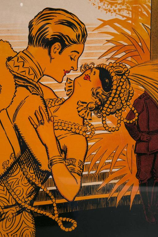 Vintage French Poster For Sale at 1stDibs