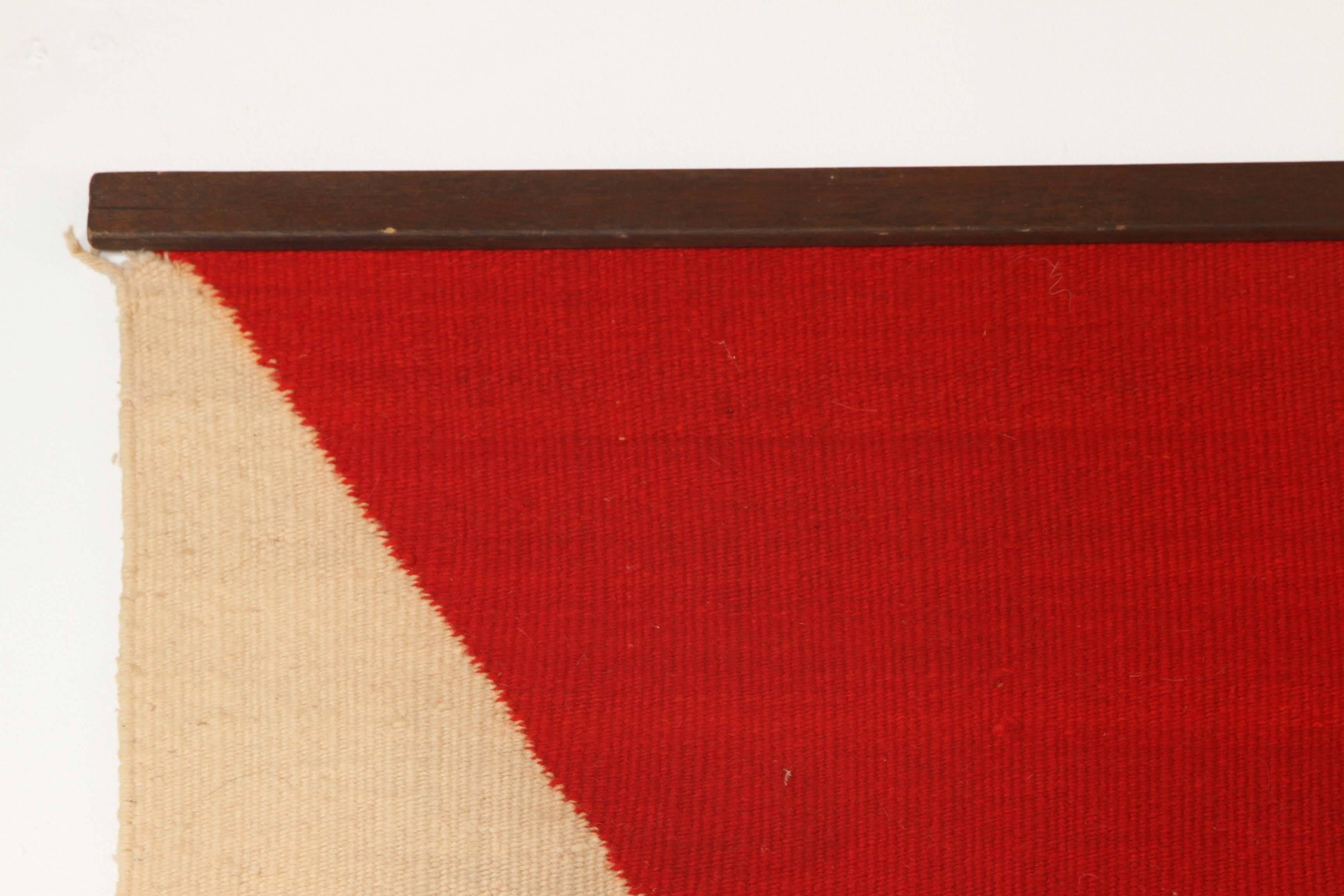 Late 20th Century Launchpad Tapestry by Evelyn and Jerome Ackerman for Era, circa 1970 For Sale