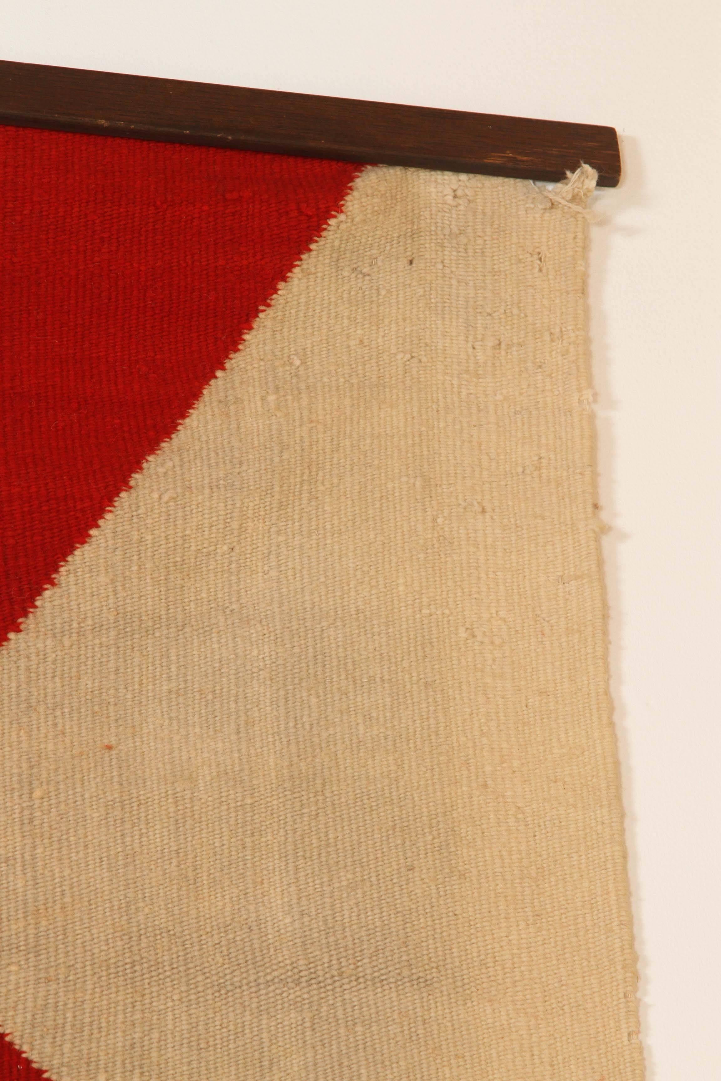 Wool Launchpad Tapestry by Evelyn and Jerome Ackerman for Era, circa 1970 For Sale