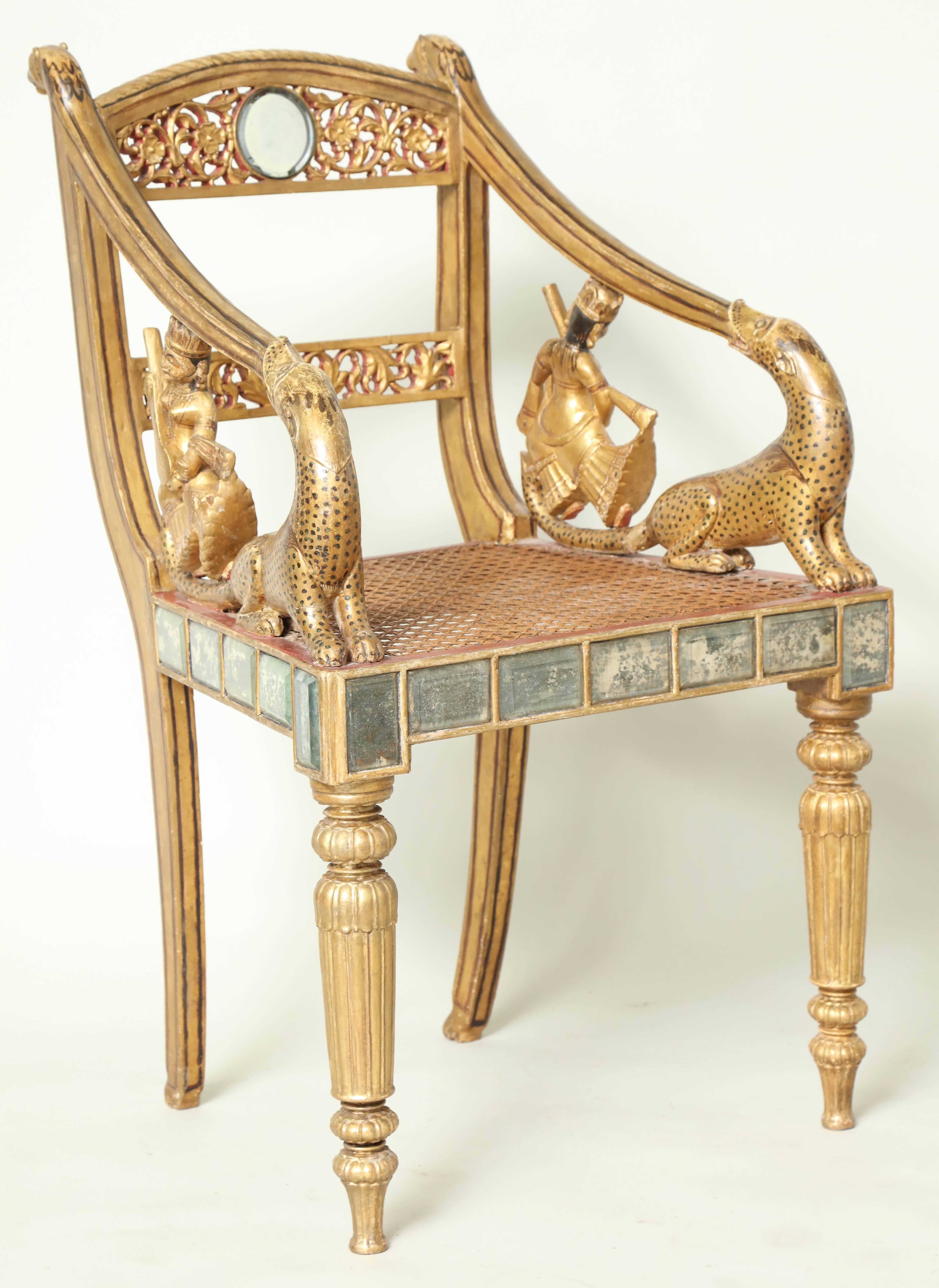 Asian Siamese Leopard Chair