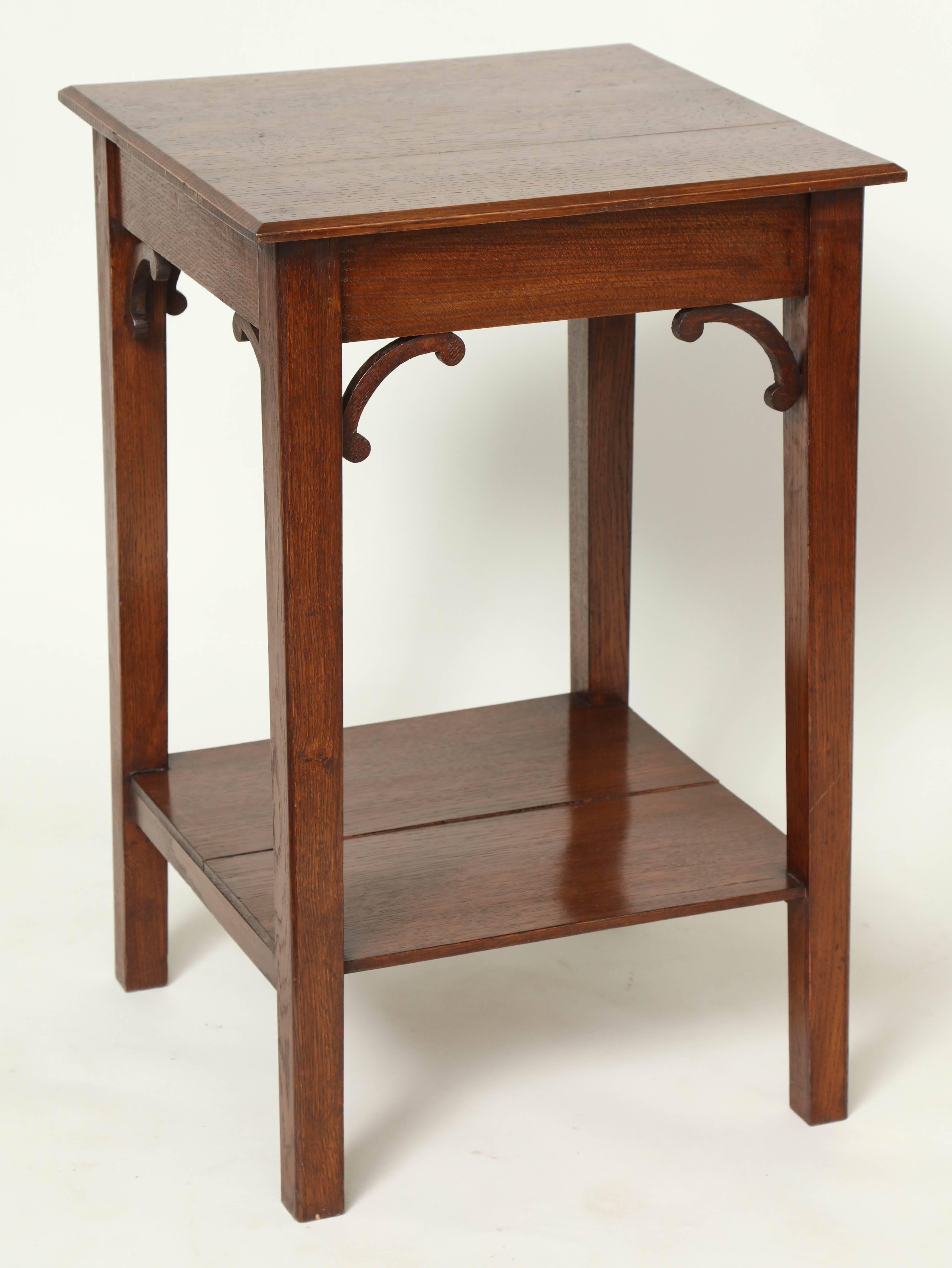 English Arts and Crafts Oak Table 4