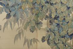Six Panel Japanese Screen