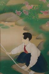 Japanese Two-Panel Screens