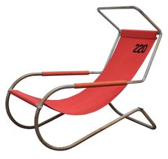 Battista & Gino Giudici “Lido” Pair of Deckchair, 1935
