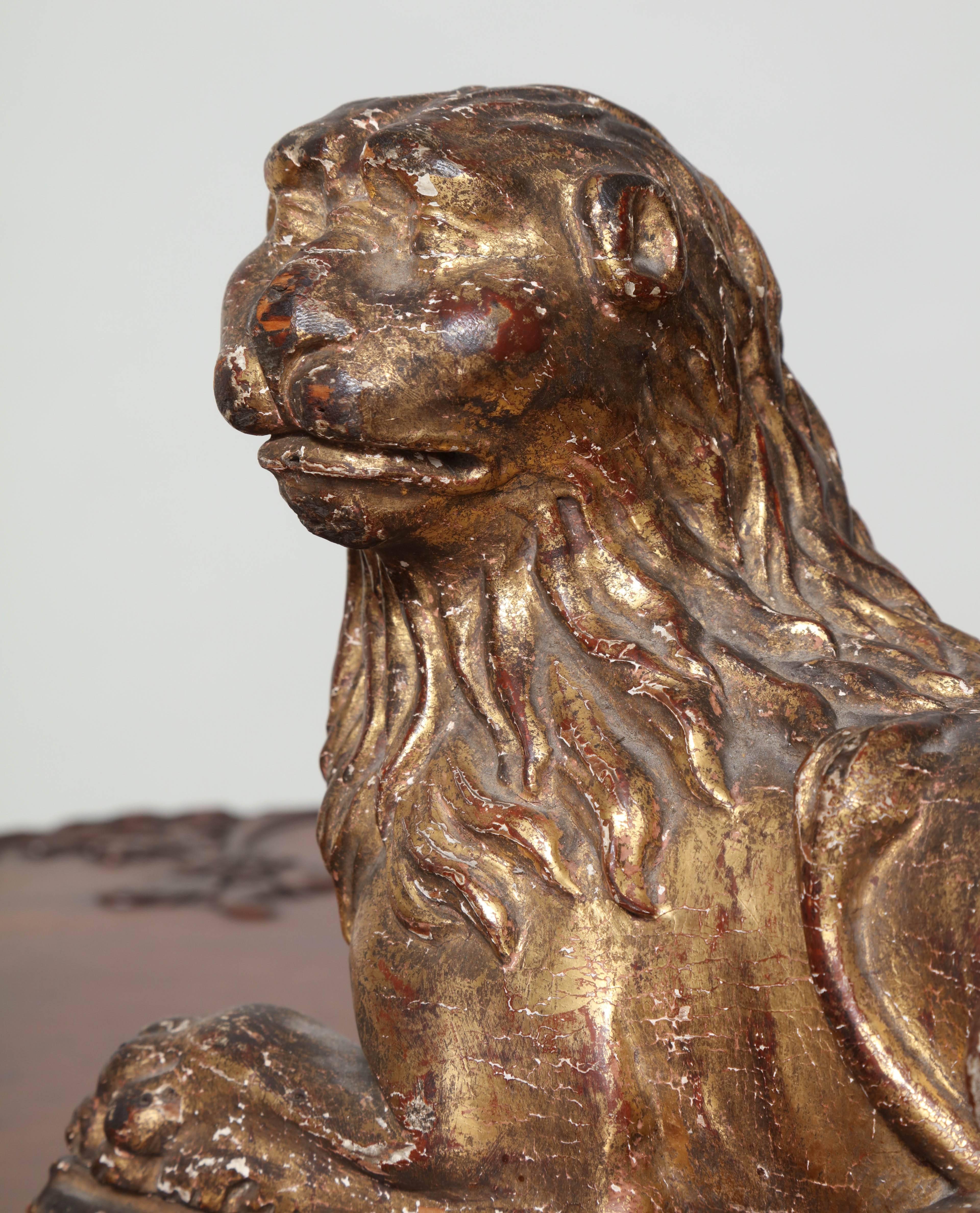 Sculpture of Recumbent Lion 3