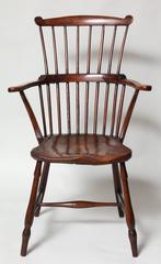 18th Century English Comb Back Windsor Armchair