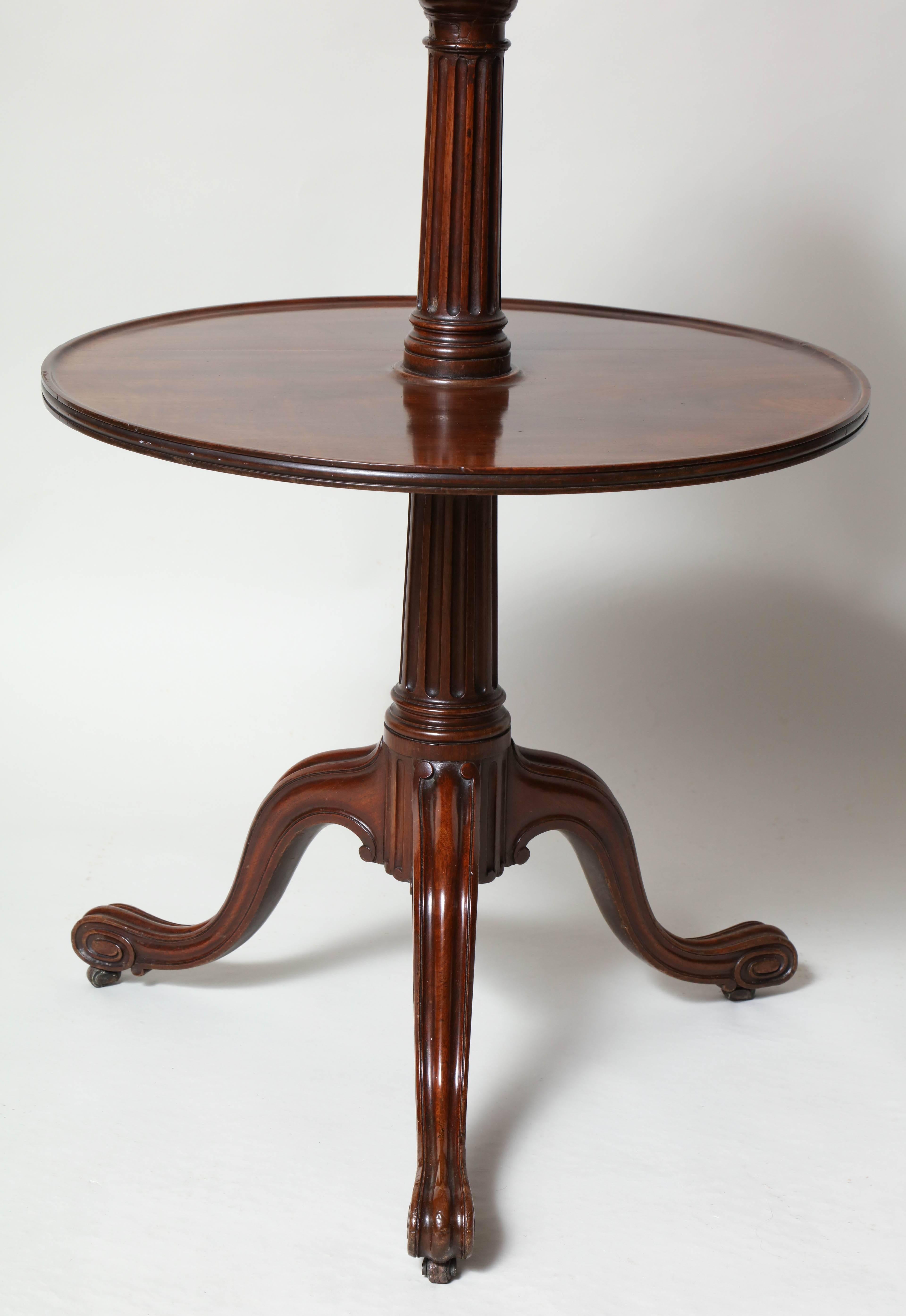 George III Wine Stand in the Manner of Thomas Chippendale