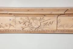 Exceptional George III Carved Pine Chimney Piece