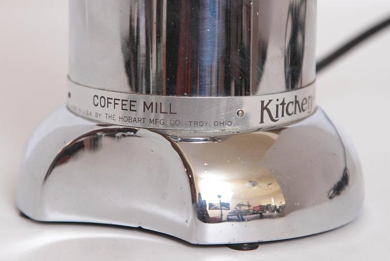 Minty 1930s Hobart Rare A 10 Coffee Grinder, Designed by Egmont Arens