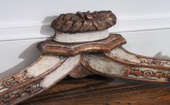19th Century Italian Painted and Gilded Console Table