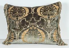 Pair of Luigi Bevilacqua Silk Velvet Pillows
