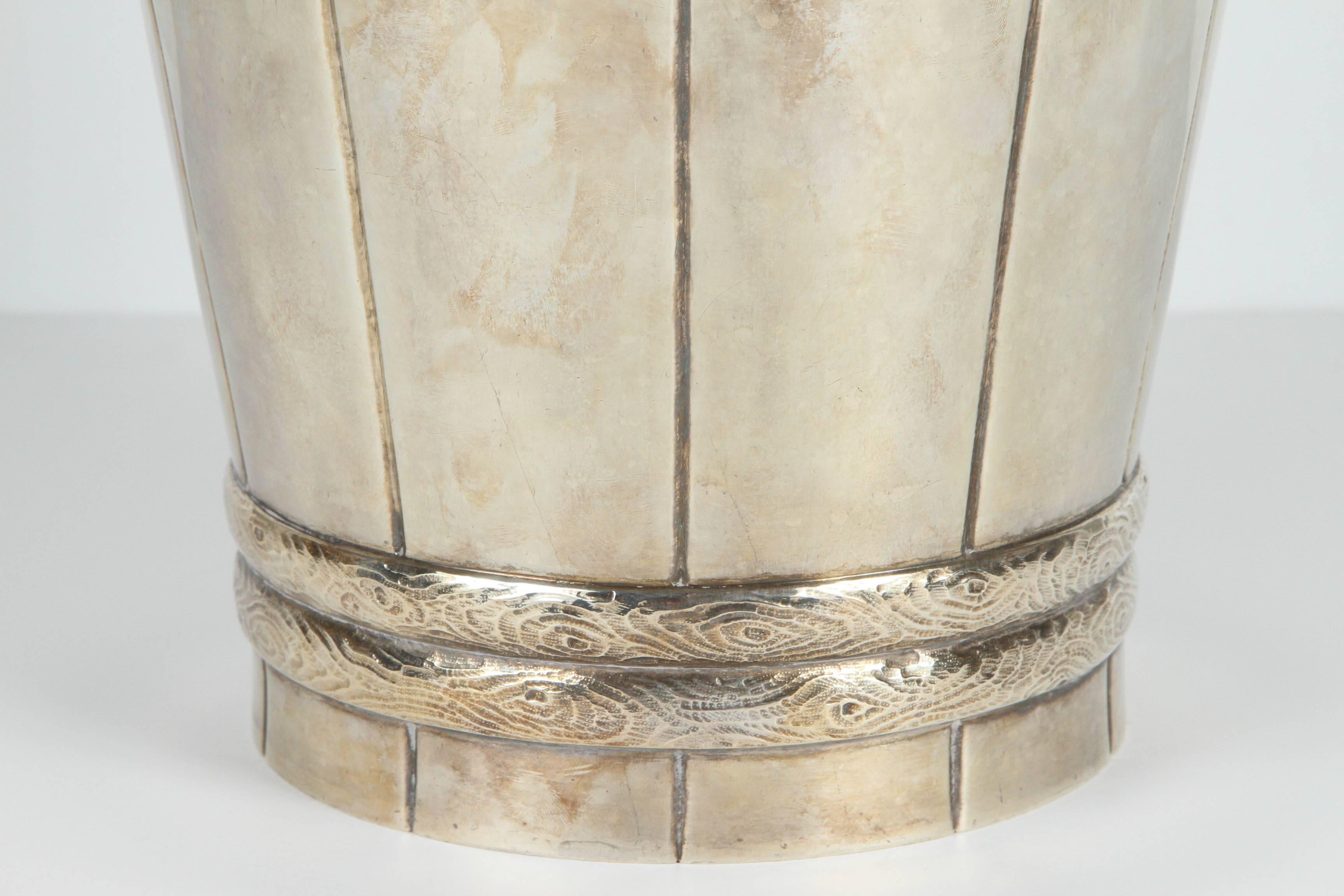 tiffany ice bucket silver 1857