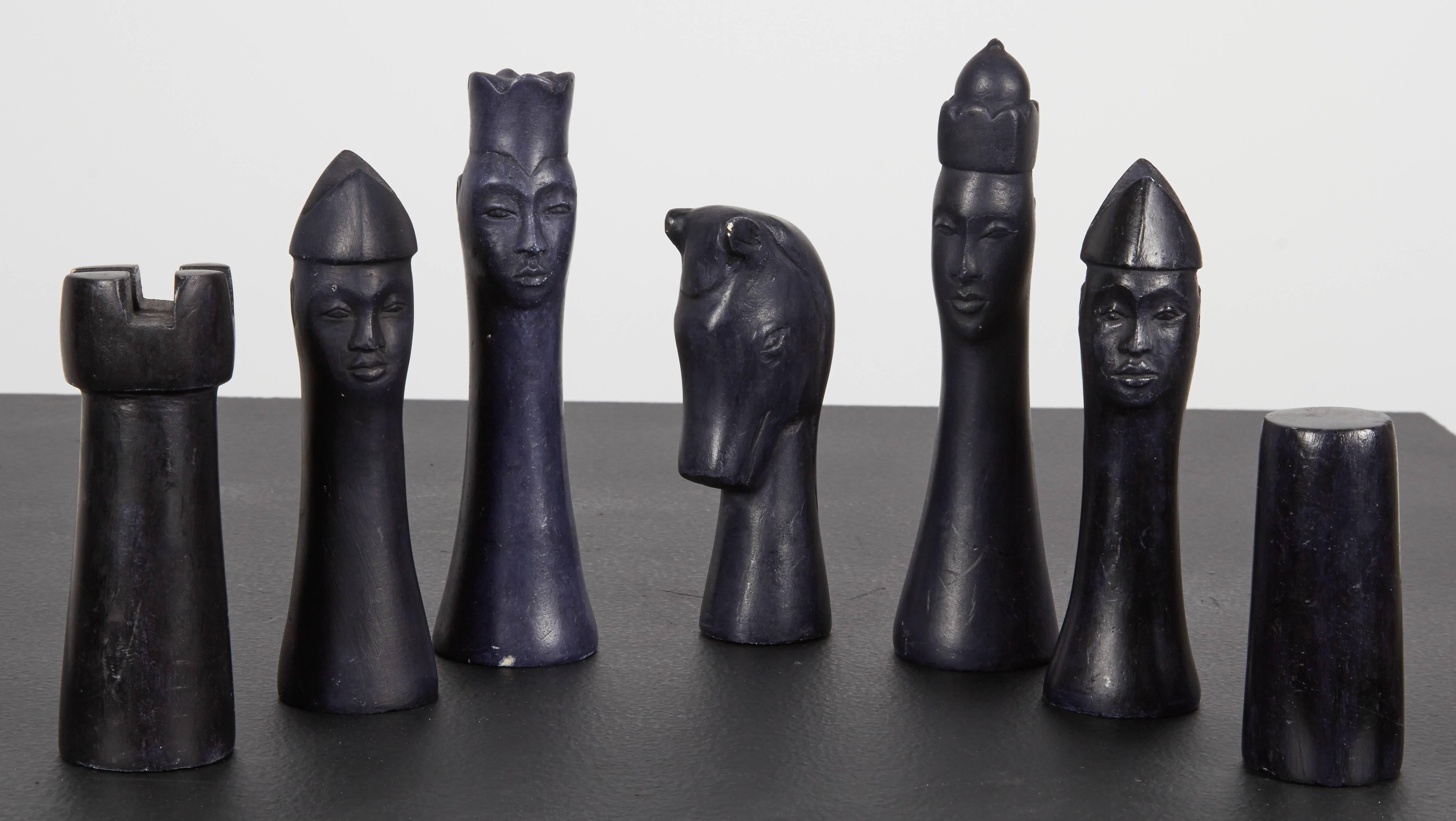 Hand-Carved Chess Set 1