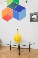Ceramic Yellow Lamp