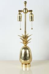 Pair of Hollywood Regency Pineapple Lamps