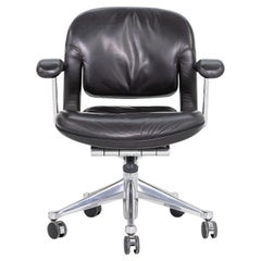 1990er Bill Stumpf für Herman Miller Equa Büro-/Schreibtischstuhl aus Leder