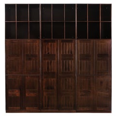Mogens Koch Library Cabinets in Mahogany by Mogens Koch for Rud Rasmussen, 1932