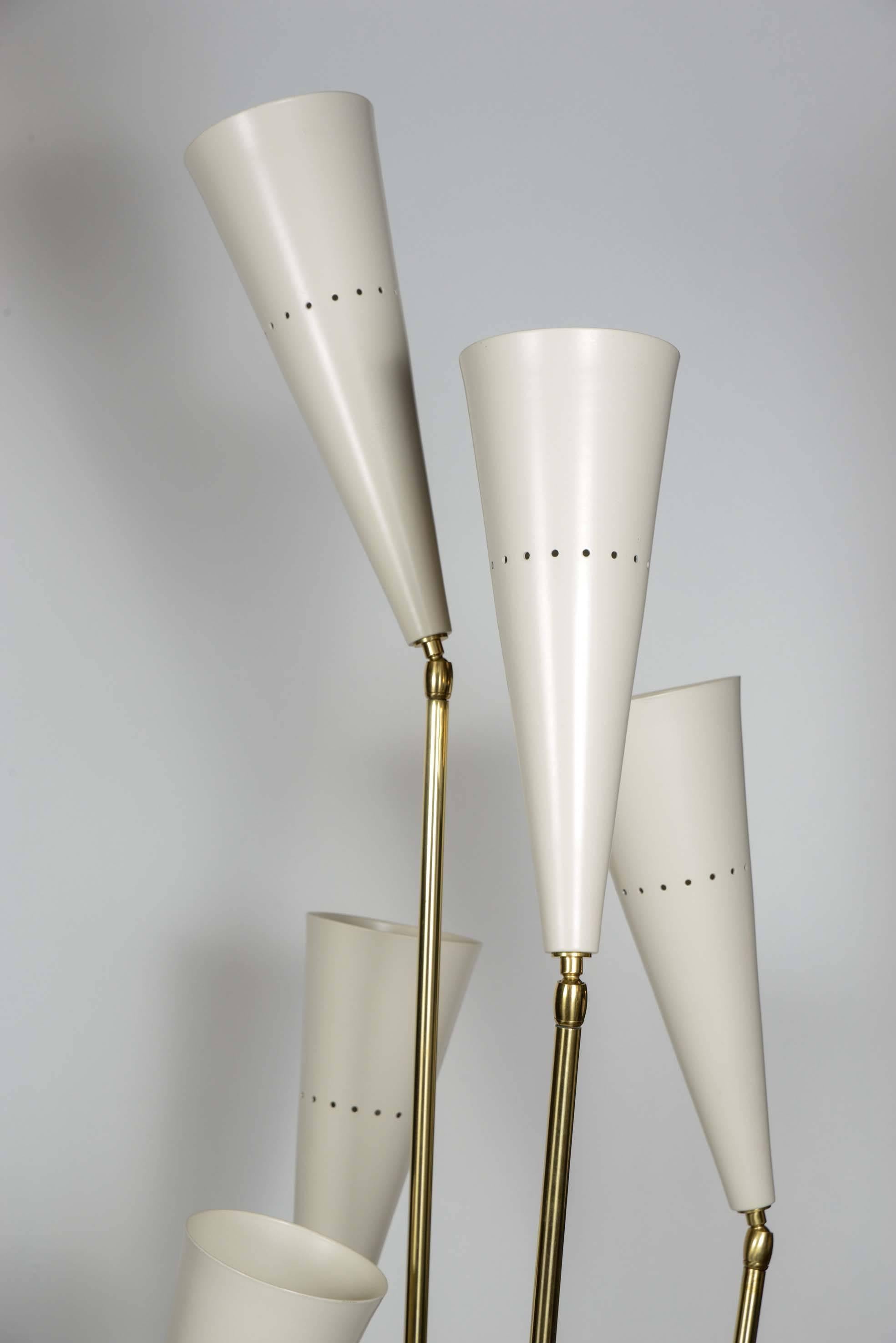Mid-Century Modern Amazing Fuochi Floor Lamp by Diego Mardegan for Glustin Luminaires