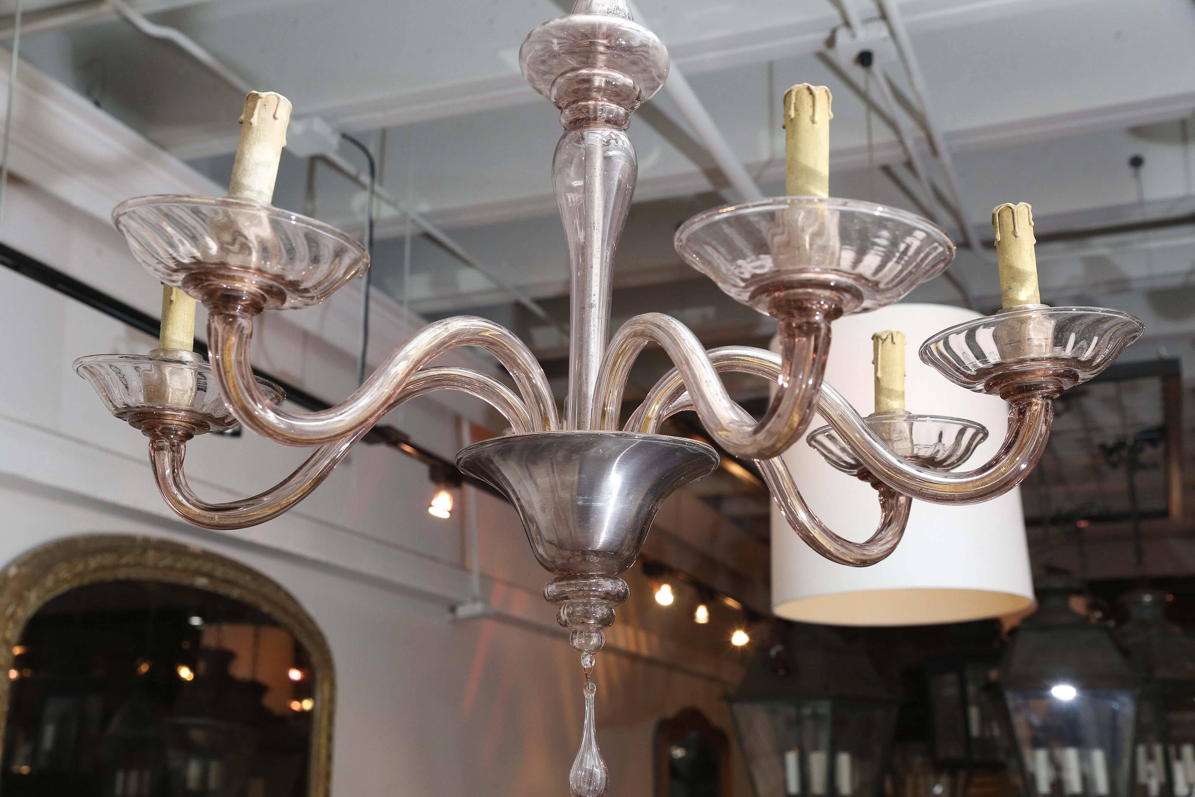 Early 20th Century Murano Chandelier 1
