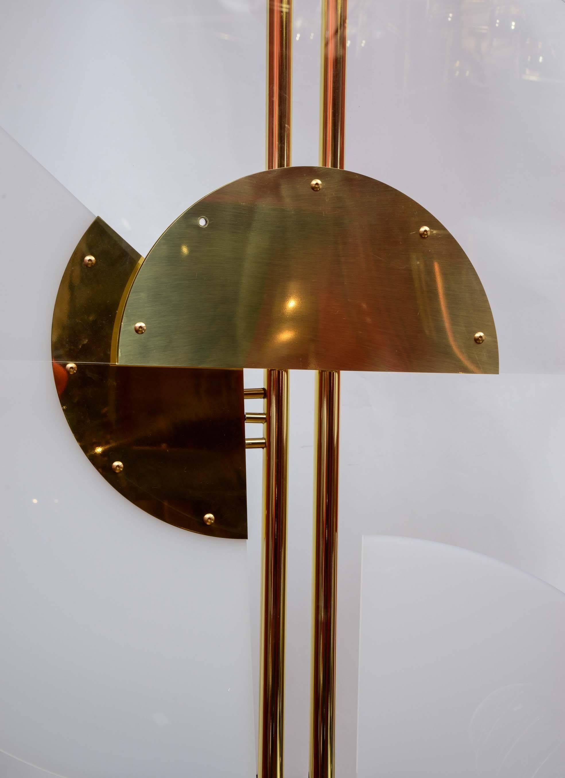 Contemporary Pair of Floor Lamps