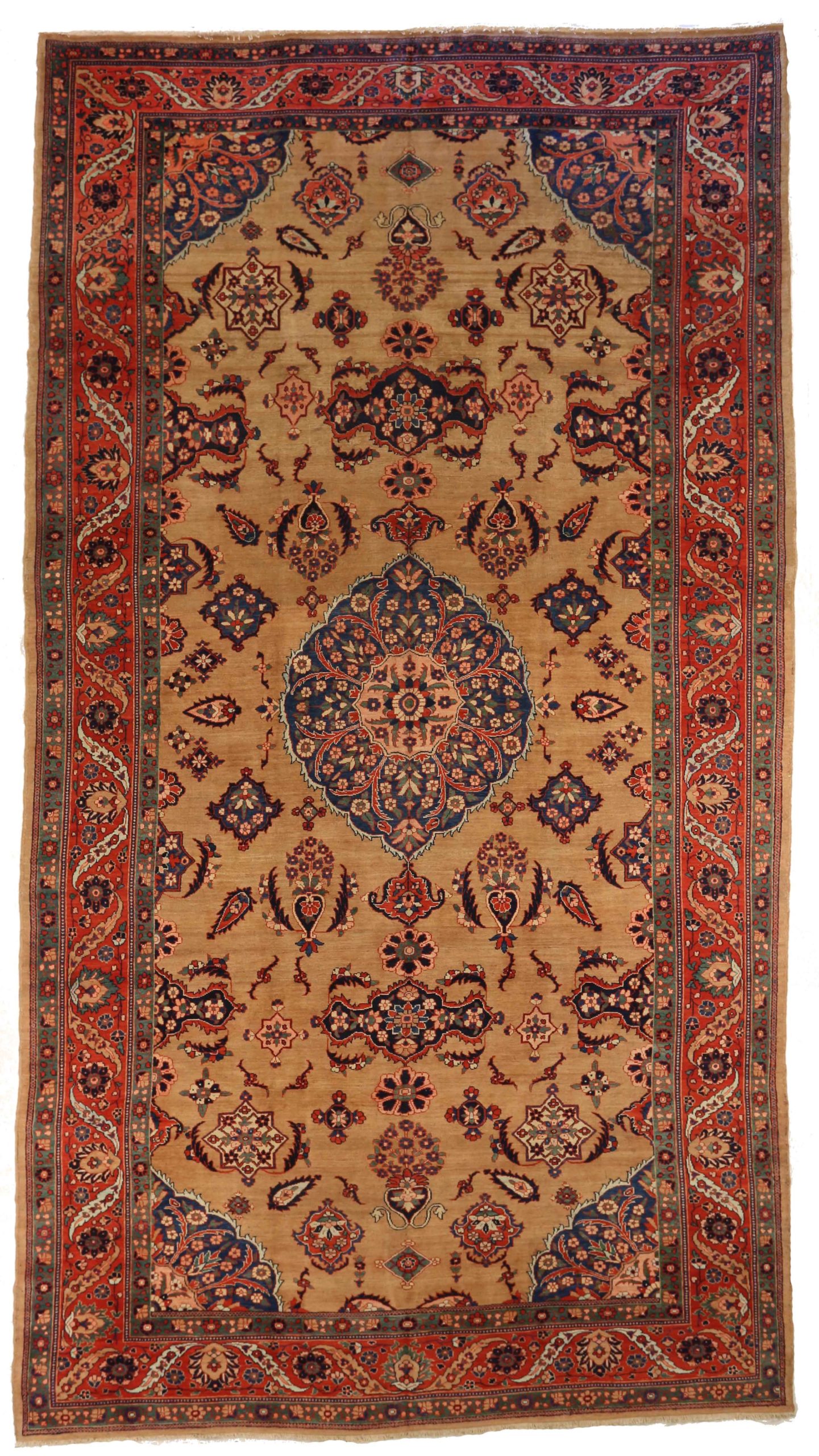 Persian Tabriz Area Rugs - 10375
