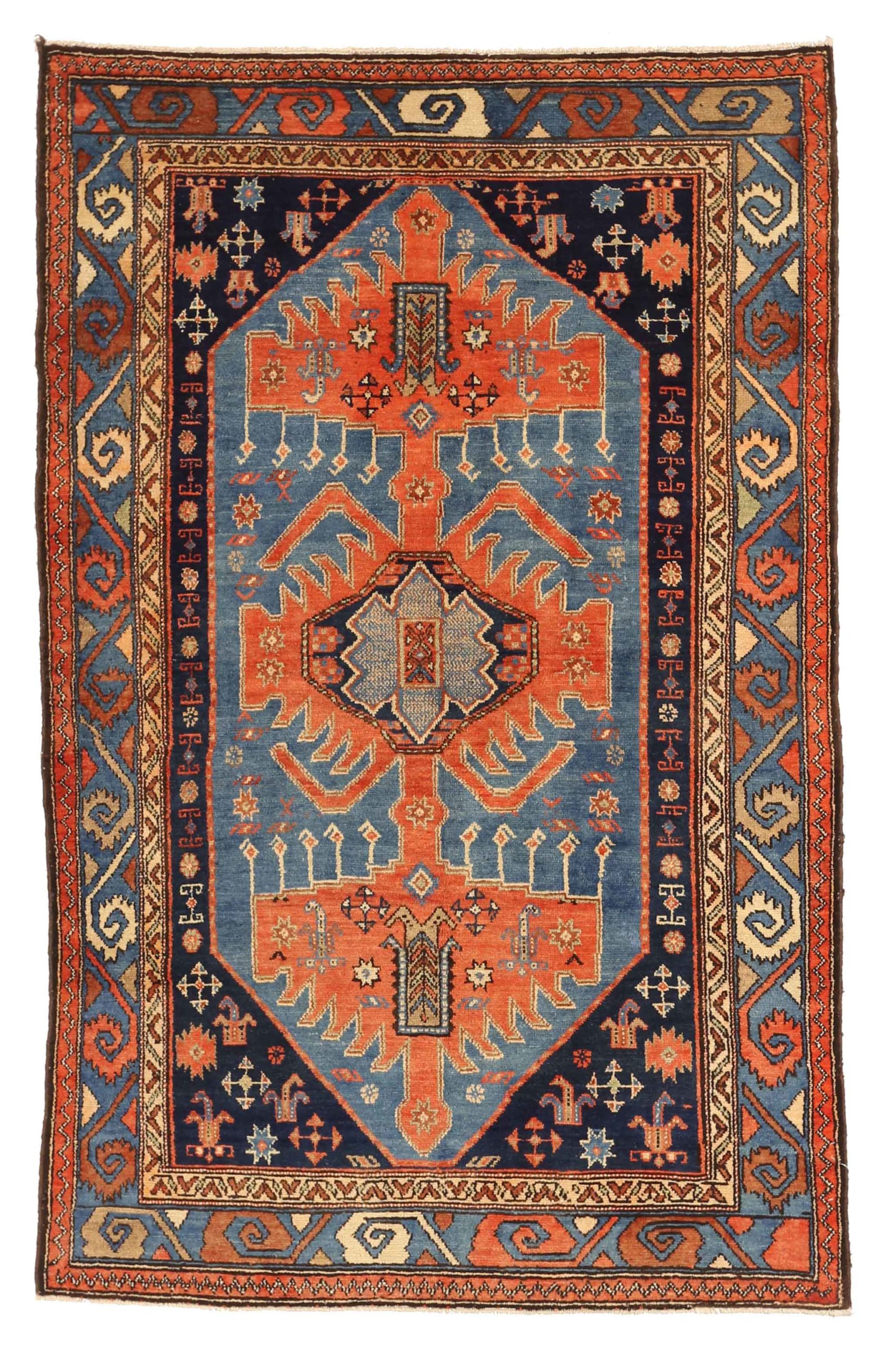 Persian Hamadan Area Rugs - 10679