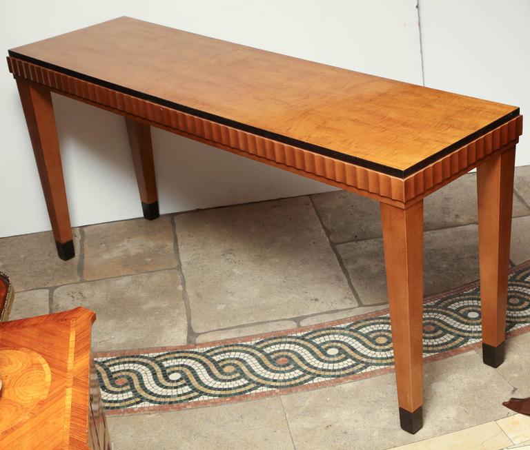 Art Deco Sofa Table at 1stDibs