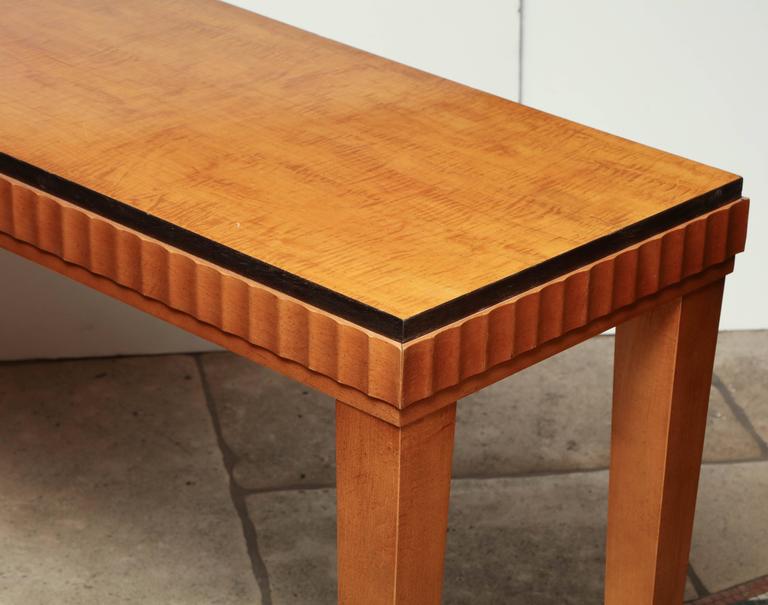 Art Deco Sofa Table at 1stDibs